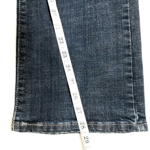 Levi's 512 Bootcut Denim Jeans Size W8 X L28.5 - Picture 9 of 9